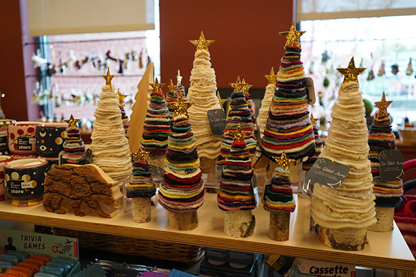 The Holiday shop is now open at the Westport Library in Westport Connecticut