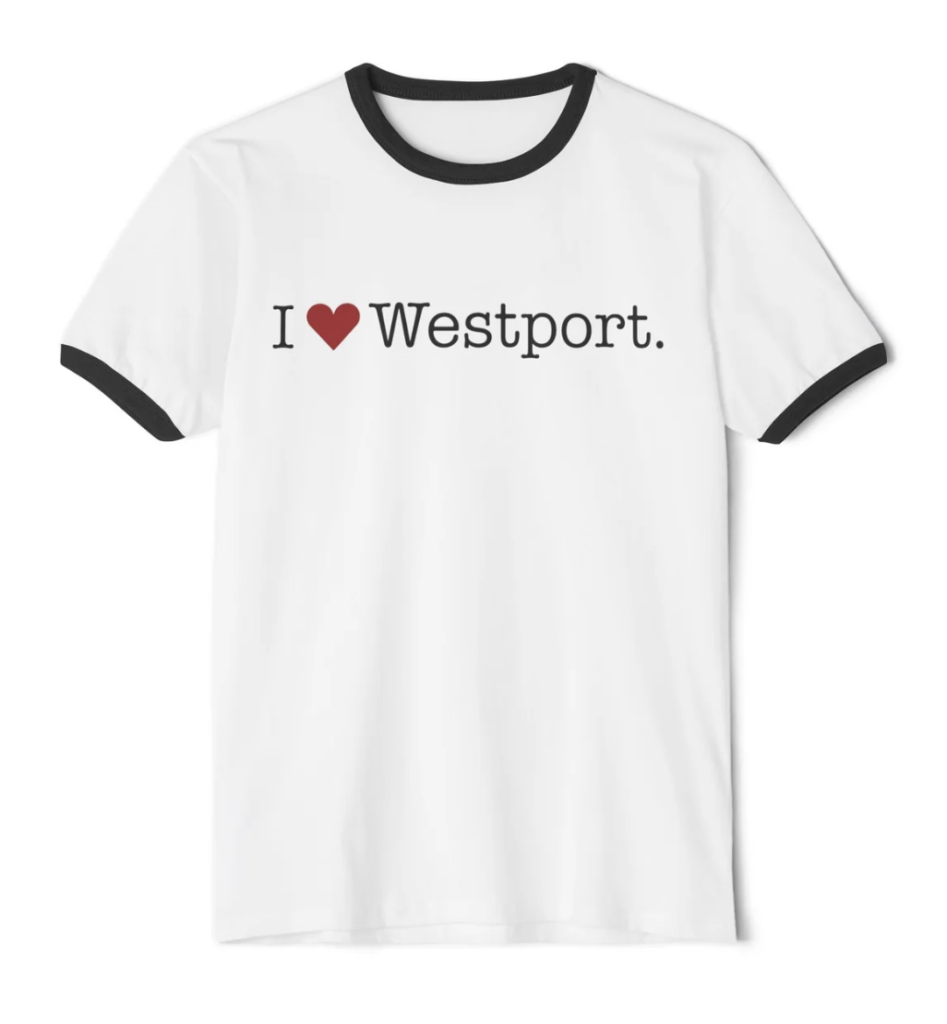 Westport Connecticut t shirts // westport connecticut gifts and merch // finding connecticut 