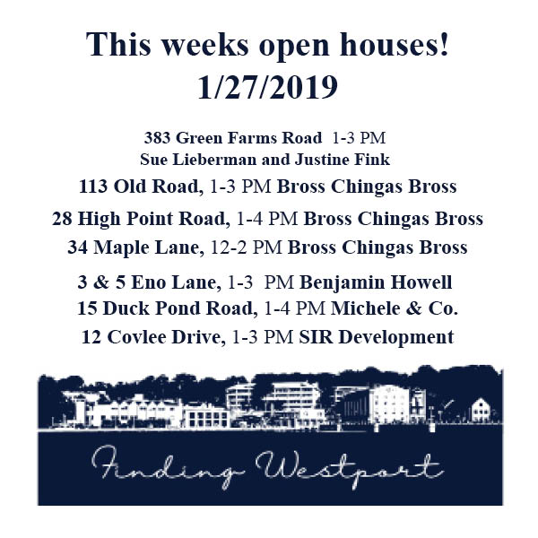 Westport Open house list 