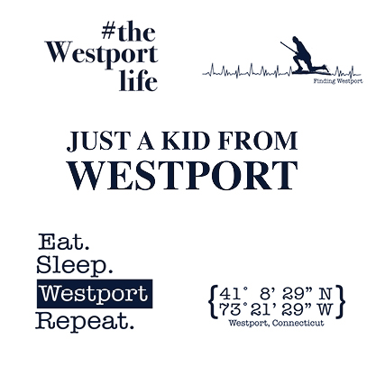 Westport Connecticut tee shirt designs. 